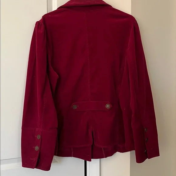 Lane Bryant Deep Red Blazer - Picture 7 of 7